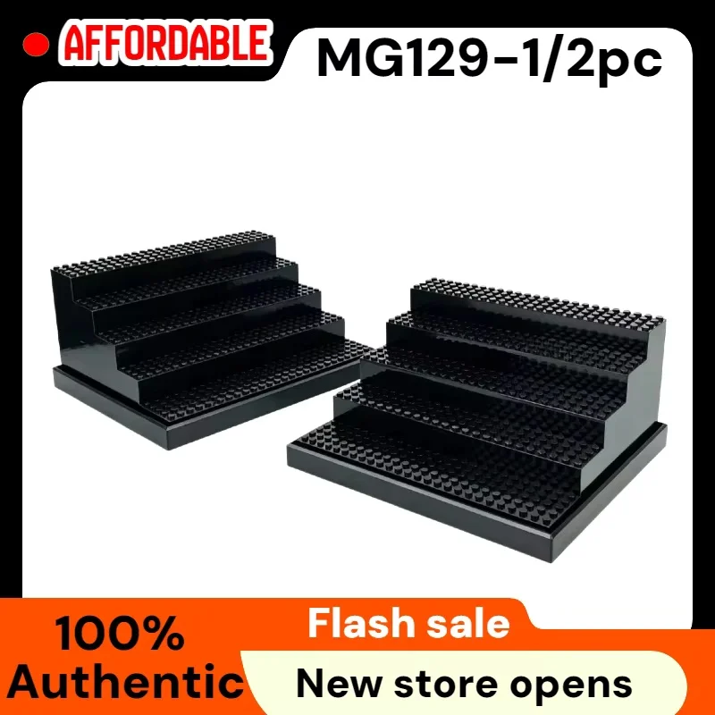 Building Block Mini - Compatibele opbergdoos voor bouwstenen, displaydoos voor