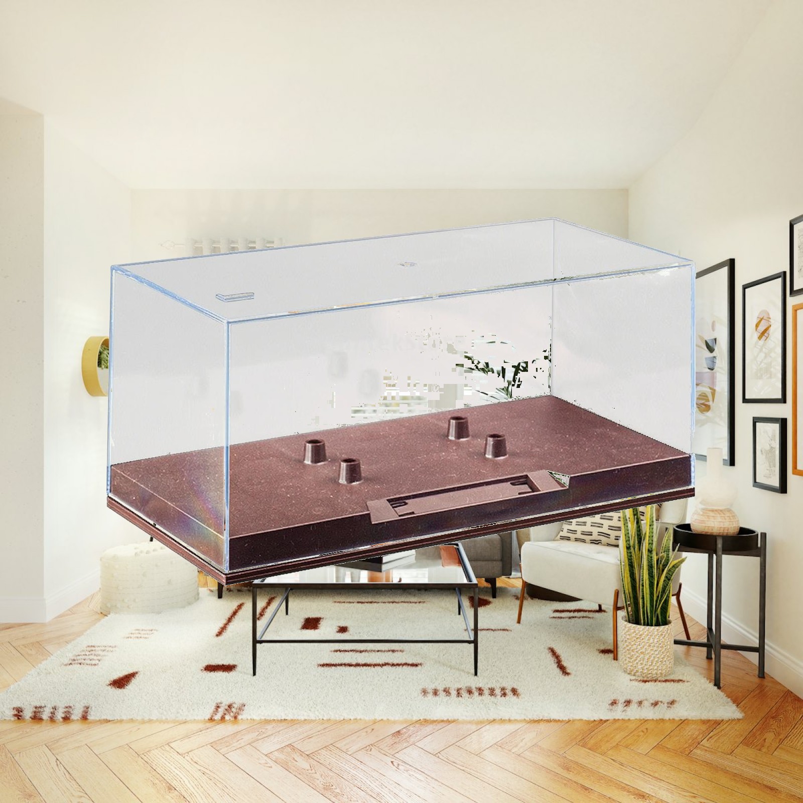 Display Case Acrylic - Transparante acryl displaydoos, hoge helderheid, modelauto