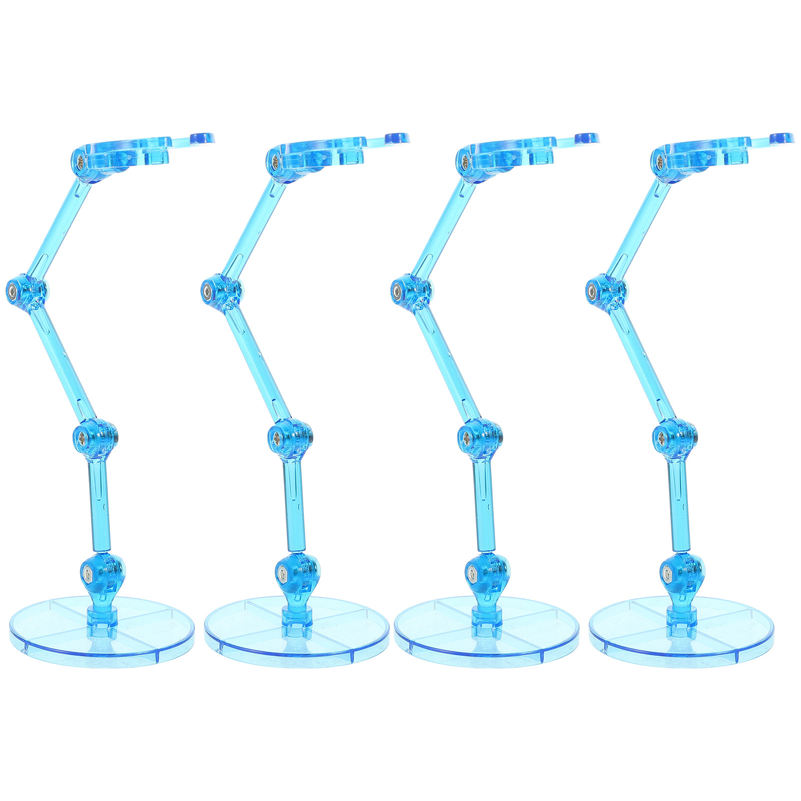 Action Figure Stand - 4 stuks hoogwaardige kunststof displayhouder voor