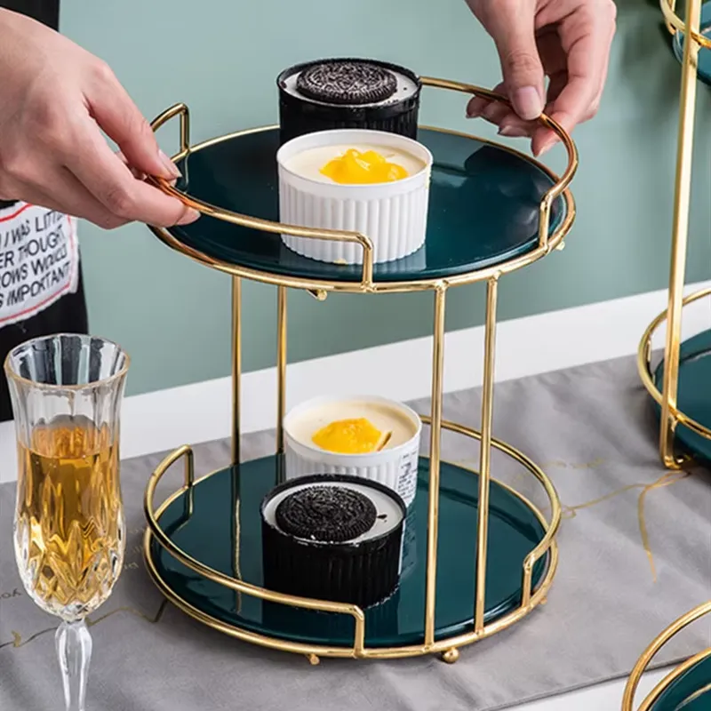 Luxe gouden taartstandaardset  - Display Risers Set recensie en prijs