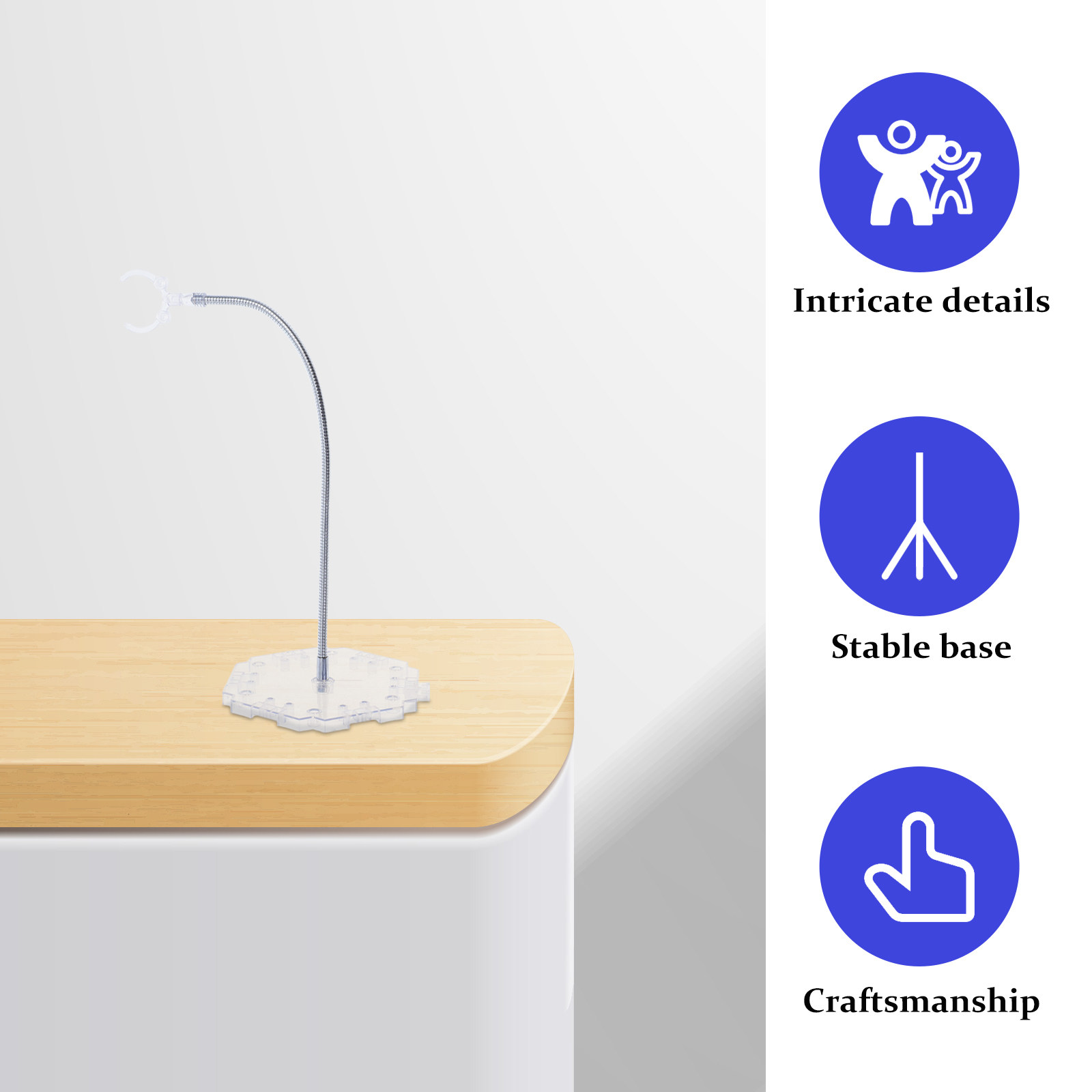 Verstelbare, transparante stan - Action Figure Stand recensie en prijs