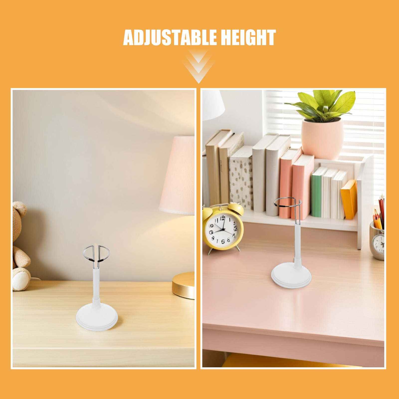 5 stuks witte, verstelbare dis - Action Figure Stand recensie en prijs