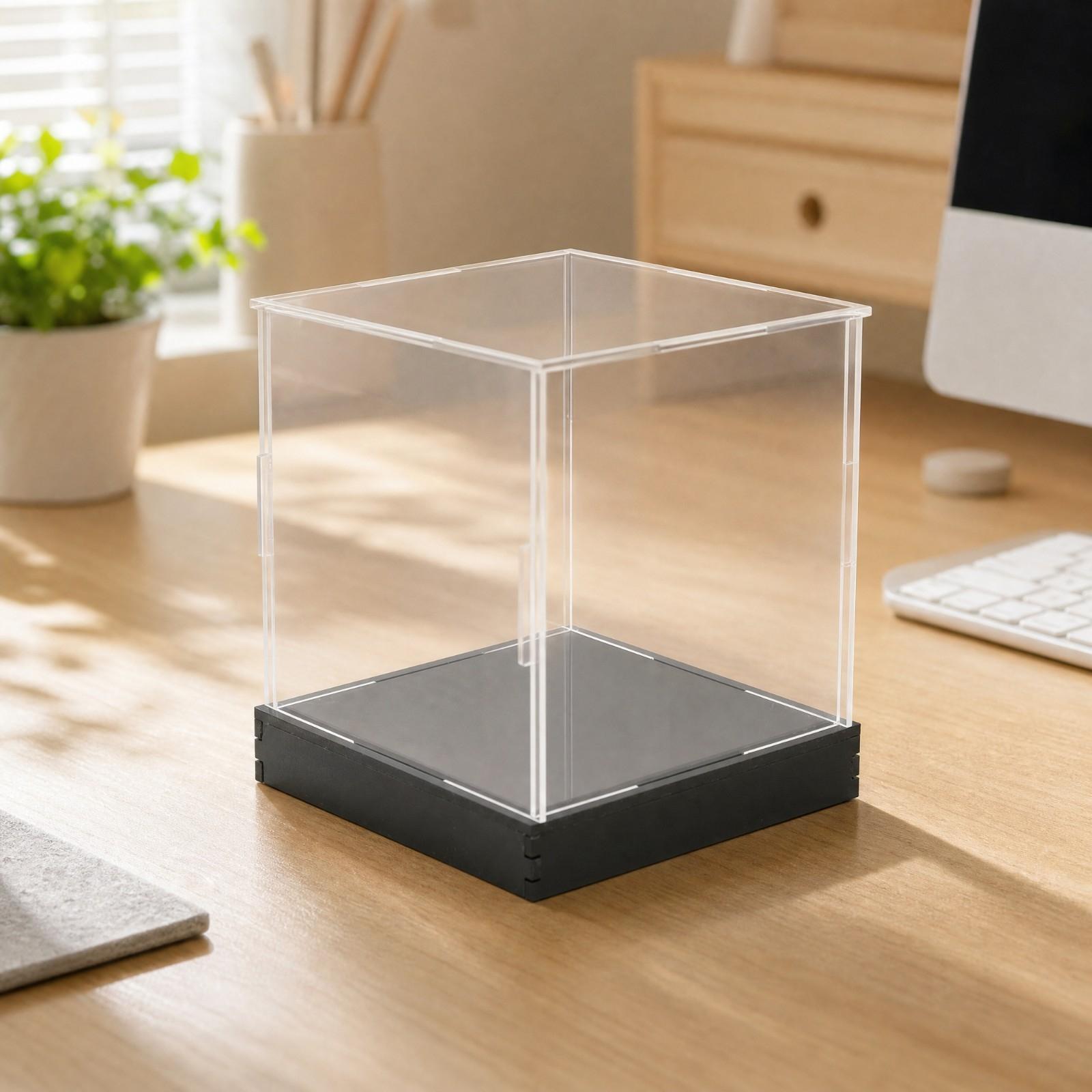 Transparante acryl vitrine met - Display Case Acrylic recensie en prijs